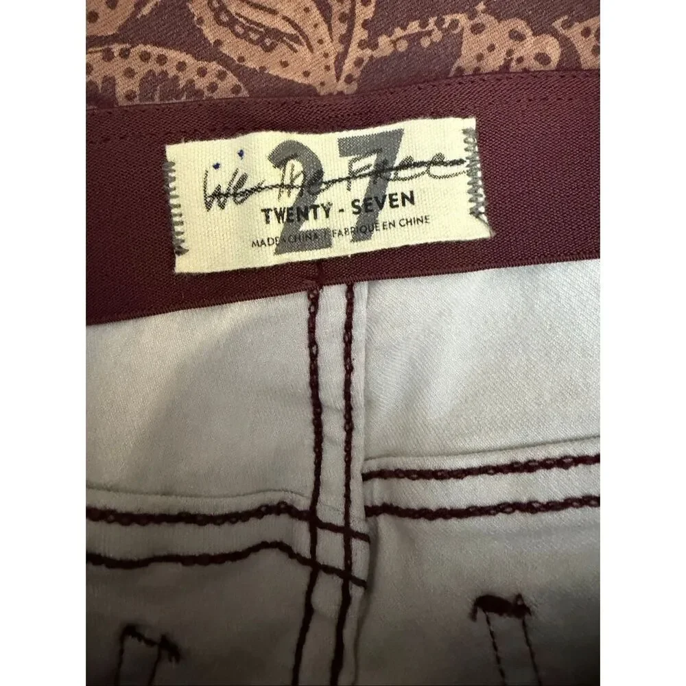 We The Free by Free People Penny Pull-on Printed flare pants - Picture 9 of 9
